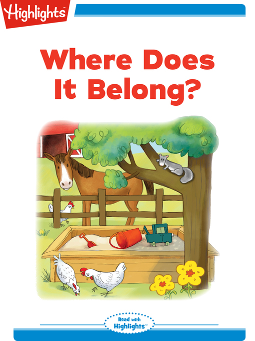 Title details for Where Does It Belong? by Jeanne Barrett Hargett - Available